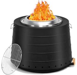 new in box outdoor smokeless fire pit
