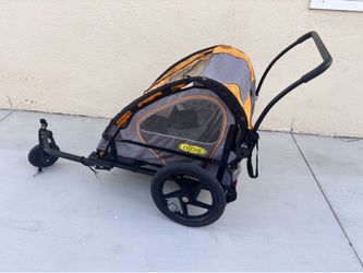 Bike trailer and jogger stroller