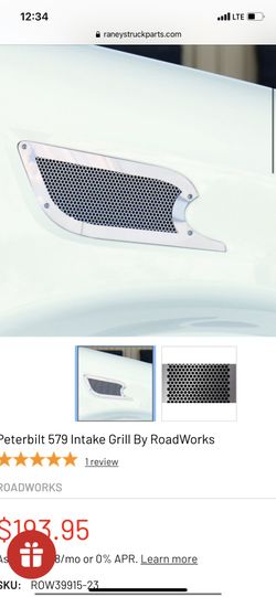 Peterbilt 579 Roadworks Intake Grill