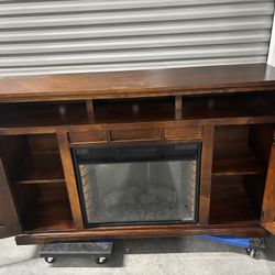 Entertainment Center Fireplace