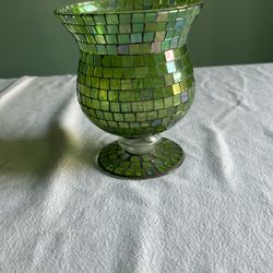 Mosaic Candle Holder Or Vase