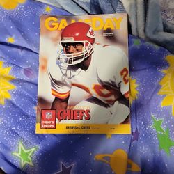 CLEVELAND BROWNS NOV.24,1991 PROGRAM