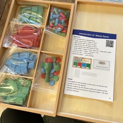 Montessori Stamp Game