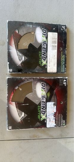 Diamondx cutter tool 3” & 4.5” sold together