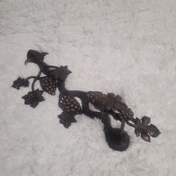 Candle Holder Metal Wall Decor 