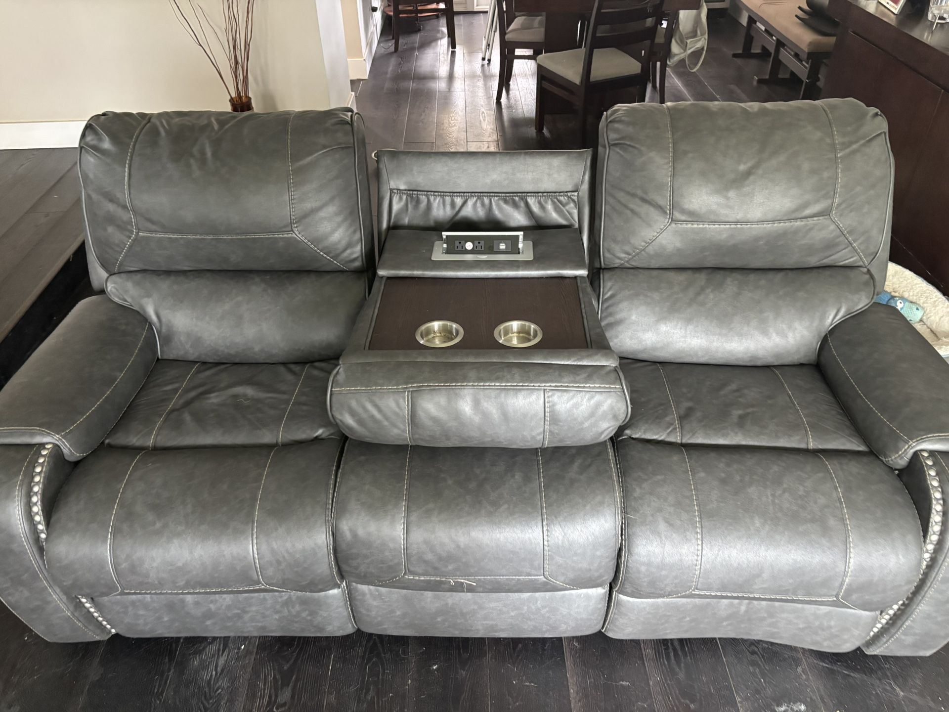 Leather Recliner