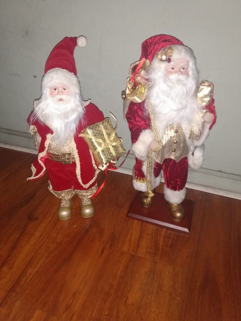 Dos Santa Claus Chicos 50 Por Los Dos Obo