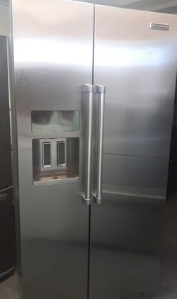 KitchenAid Side-by-Side Stainless Steel Refrigerator
