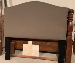 Queen sized head board Gray