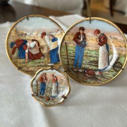 Limoges France Tiny Plates