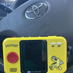 My Arcade PAC Man Pocket Player Collectible Handheld Game Console With 3 Games