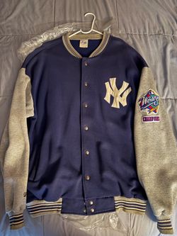 Vintage New York Yankees 1998 World Series Varsity Jacket Majestic MLB Large