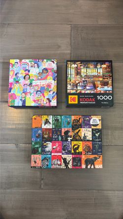 3 Puzzles (each 1000-pc) -all for $16