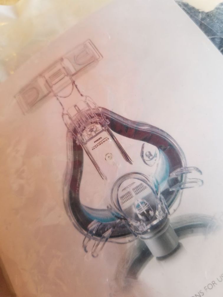 Full Face Gel CPAP mask as med