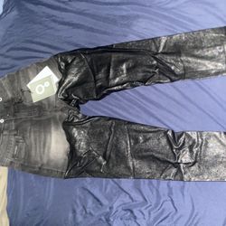 Shorts X Leather Pants Combo 