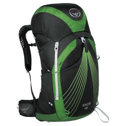 Osprey Exos 48L MEDIUM Green Black Backpack Ultralight Hiking Bag Gear