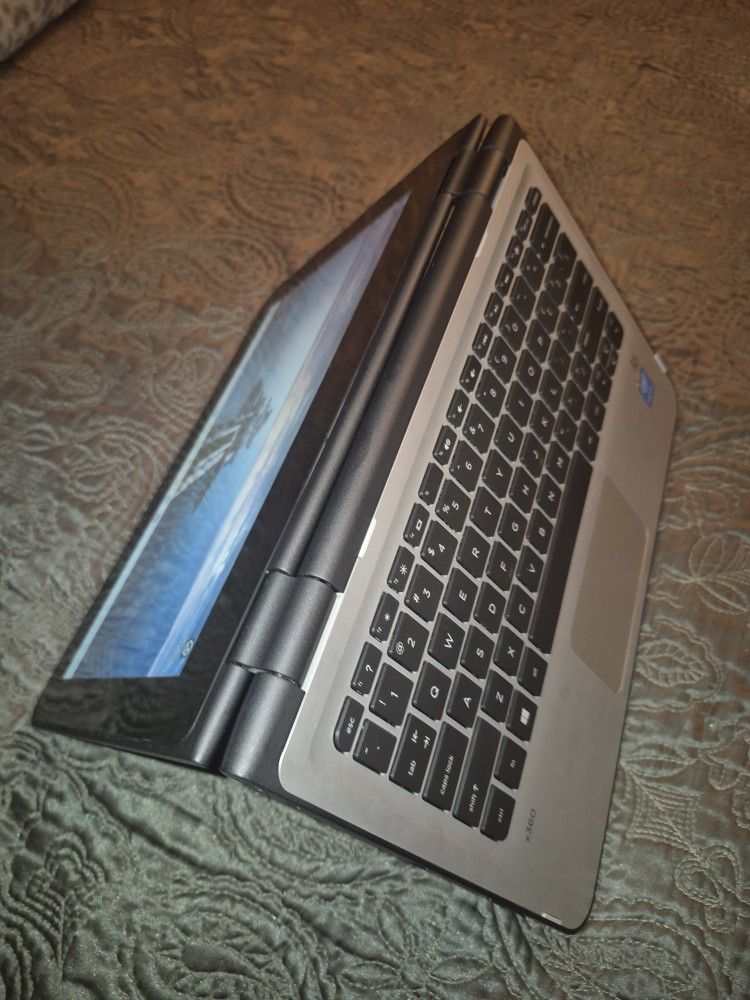 Hp 2n1 Laptop & Touch Tab 360 Flip Win 11 Factory Reset Has Office For School & Business Clean Still Has Warranty Perfect Super Fast Hp