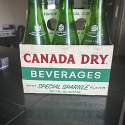 Canada Dry Bottles Antique