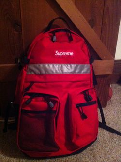 Supreme high vis backpack