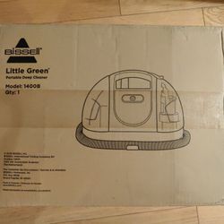 Bissell Little Green Upholstery/Carpet Cleaner 