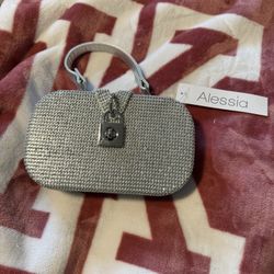 Brand New Silver Purse 20.00