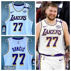 Lakers Luka Doncic Jersey S M L XL XXL 