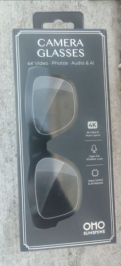 Smart Camera Glasses - Ultra HD 4K