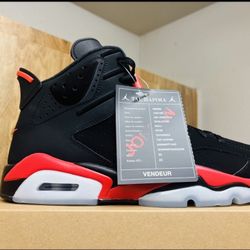 Jordan Infrareds 6s Size 10.5