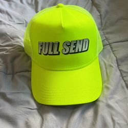 Full Send Neon Green Trucker Hat 