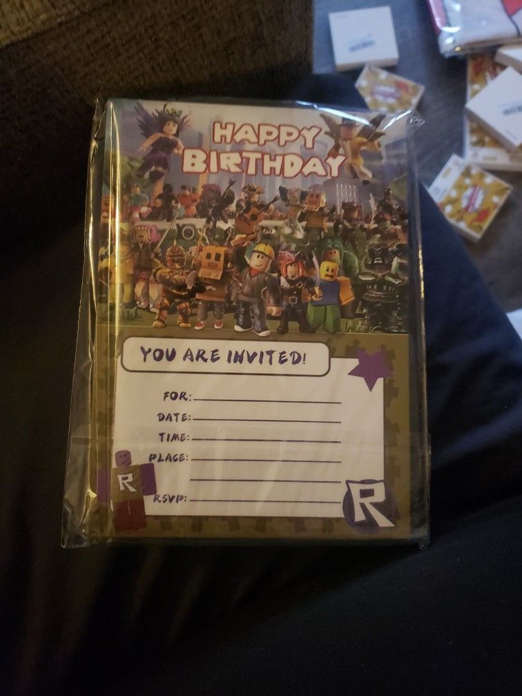 Game Party Invotations - 26