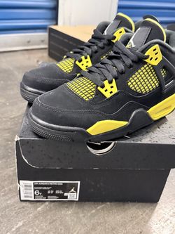 Air Jordan 4 Retro Thunder (2023) Size:6Y