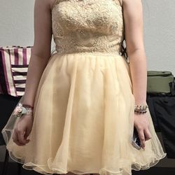 Gold Dress