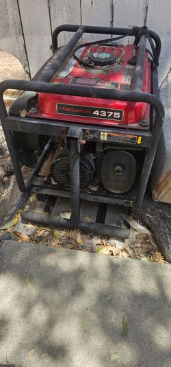 Predator 4375 Watt Portable Generator – Needs Tune-Up