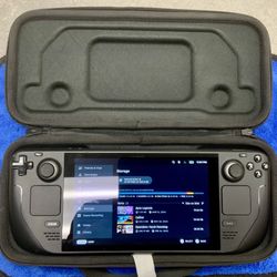 Valve Steam Deck Holo 1010 AMD Custom APU 0405 Processor Handheld Gaming PC Console Gamers 7 Inch TouchScreen Role Playing Puzzle Fighting Adventure