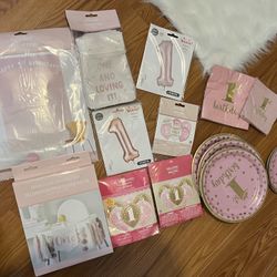 Baby’s First Birthday Decorations 