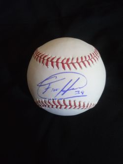 Felix Hernandez signed MLB baseball