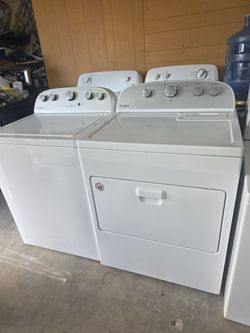 Whirlpool Washer and dryer set both works good 💯 👌