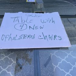 Table And Chairs