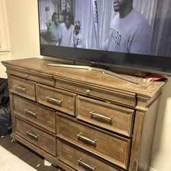 King Size Bed Frame & Dresser 