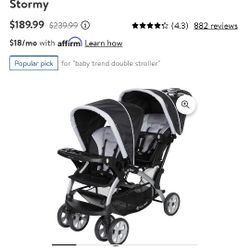 Double Stroller 