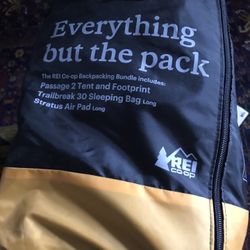 REI Backpacking Bundle Camping 
