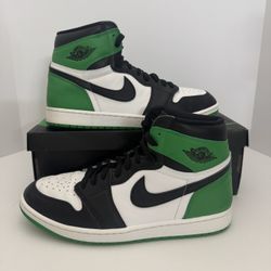 🍀 Jordan 1 Retro High OG “Lucky Green” 👟 Size 13M 