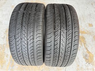 Two Premium Tires 245/35/20 Continental Procontact Rx acoustic like new with 85% Left Excellent Deals