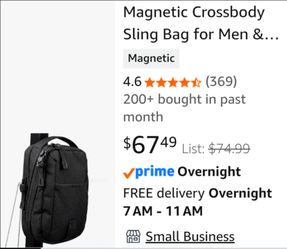 Magnetic Crossbody Sling Bag new
