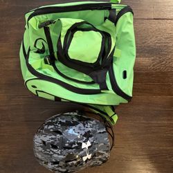 Kids / Youth Batting Helmet And Gear Backpack Baseball Softball Kids