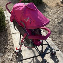 Girl Umbrella Stroller 