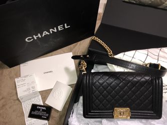New 23P Chanel Small Baby Blue/ Bleu Clair Classic Caviar Gold Hardware  Flap Bag Handbag for Sale in Glendale, CA - OfferUp