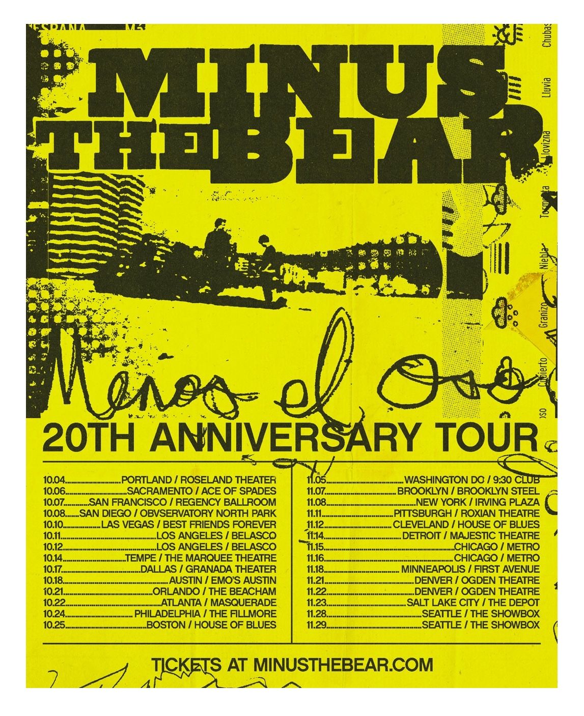 Minus The Bear Tickets 