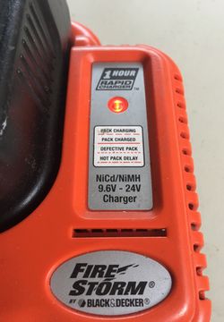 Black & Decker Firestorm FSX-treme 14.4v Battery W/ Charger for