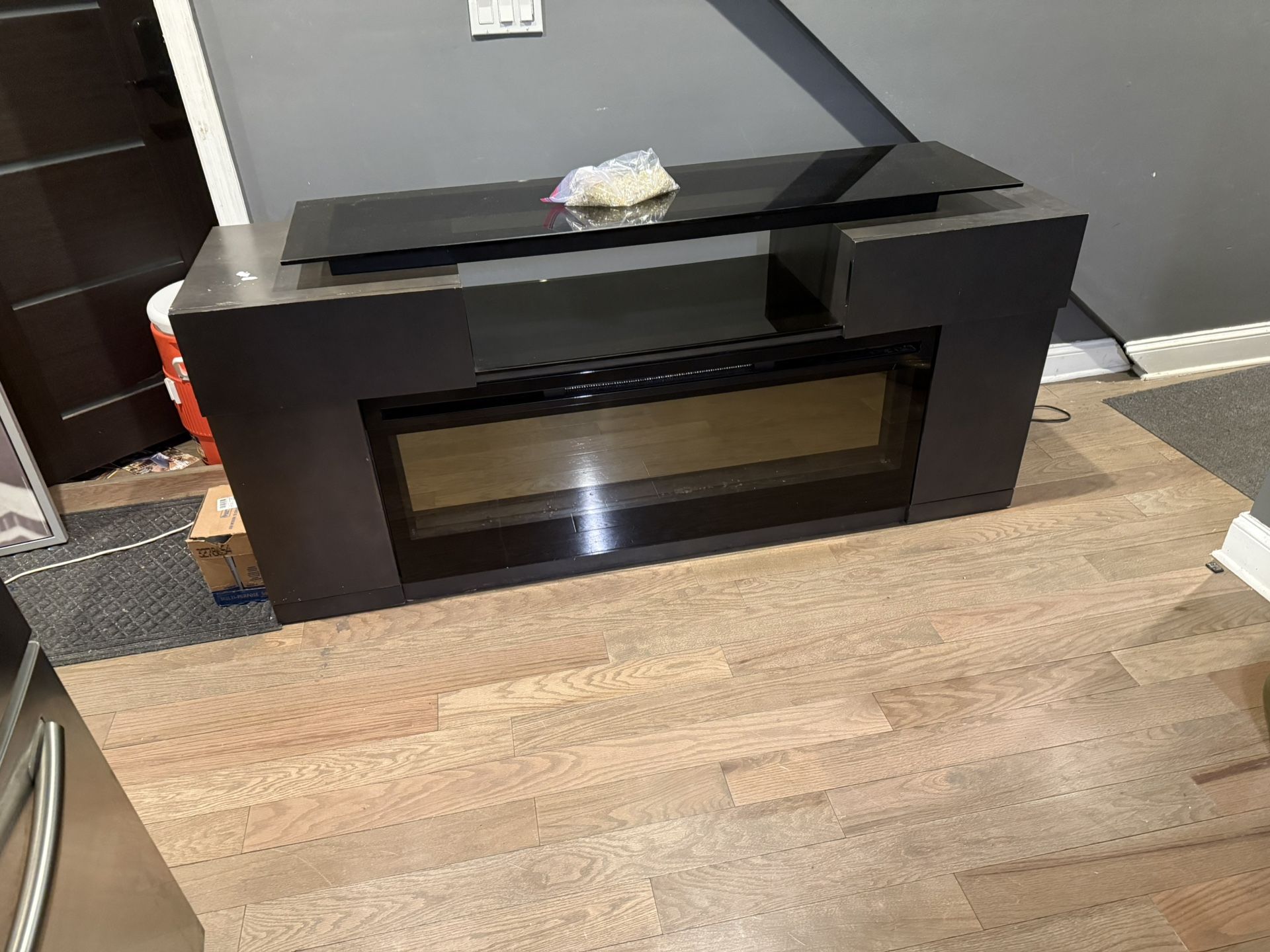 Entertainment Center Fireplace